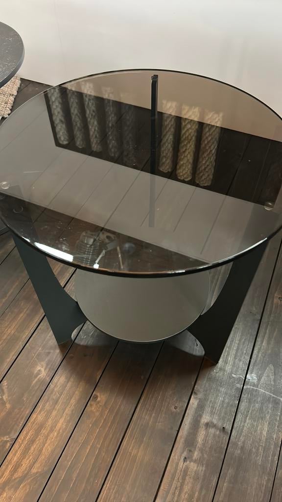 Metaform Parabol bijzettafel nieuw, Minder dan 55 cm, Rond, Nieuw, Ophalen