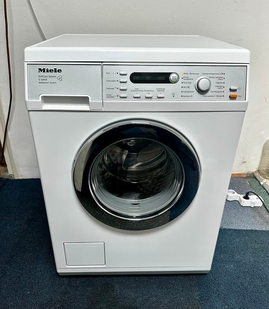 Miele SoftCare System V5849 Wasmachine 7 kg 1400 Toeren A+, 6 tot 8 kg, Minder dan 85 cm, Germany, Www.miele.com