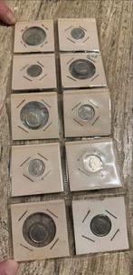 Collectie Nederlandse munten in munthouders, Postzegels en Munten, Ophalen of Verzenden, Koningin Wilhelmina, Overige waardes