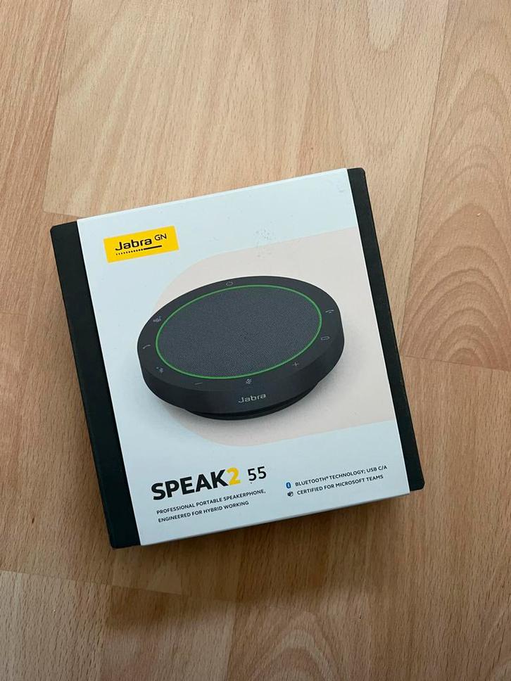 Jabra Speak2 55 Speakerphone - Nieuw in doos!, Computers en Software, Pc speakers, Nieuw, Overige typen, Ophalen of Verzenden