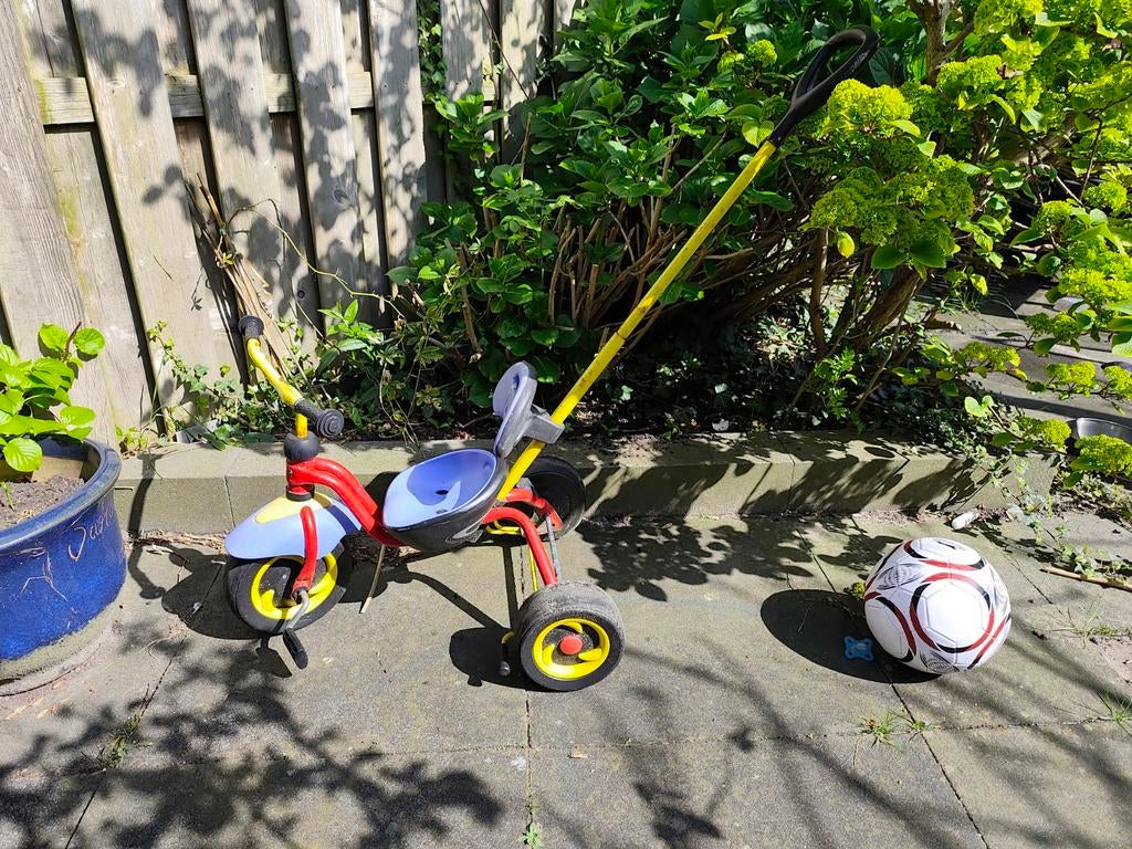 Puky driewieler met duwstang - Ideaal voor de kleintjes!, Kinderen en Baby's, Ophalen, Gebruikt, Overige typen