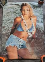 Vintage Britney Spears Poster - 90x60 cm (Beach), Ophalen of Verzenden, A1 t/m A3, Muziek, Rechthoekig Staand