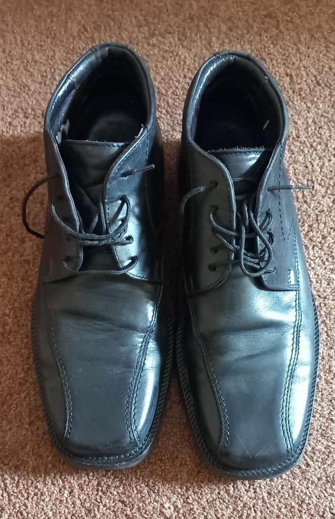 Nette zwarte Vertigo veterschoenen maat 43, Vertigo, Zwart, Ophalen of Verzenden, Gedragen
