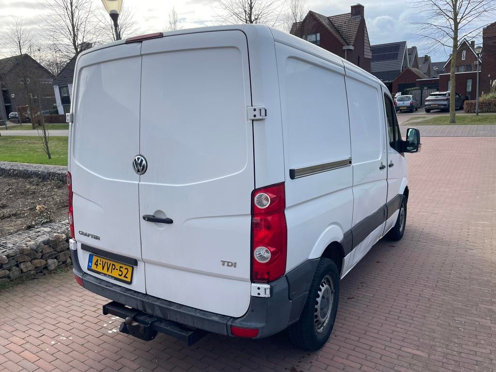 Volkswagen Crafter 2.0 TDI L1H1 2012 Cruise | Airco | MARGE, Voorwielaandrijving, Euro 5, Stof, Zwart