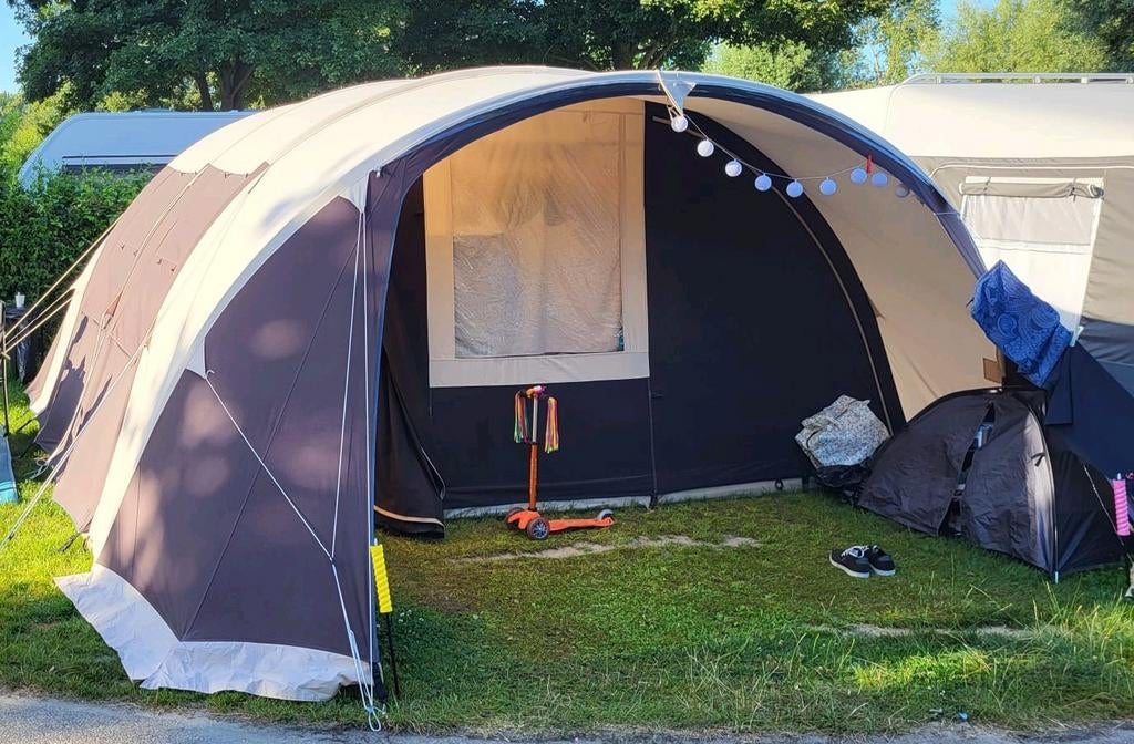 Complete Obelink Trail 6-persoons katoenen tent set, Ophalen, Gebruikt, Tot en met 6