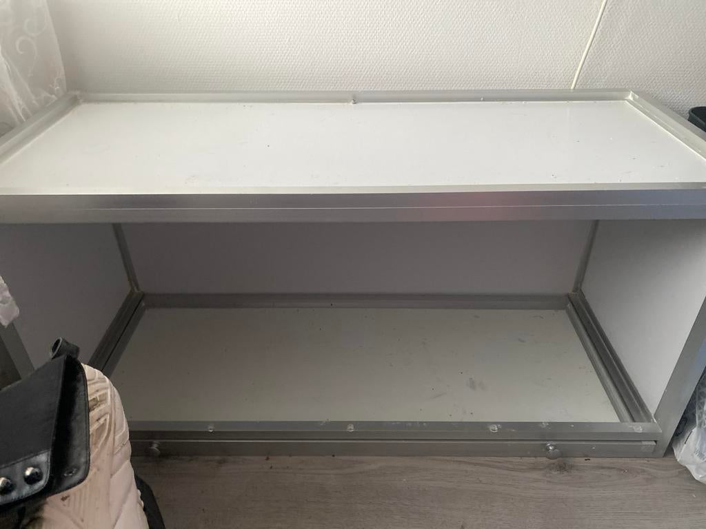 Vogel kooien aluminium 2 beschikbaar, Ophalen, Aluminium, Vogelkooi