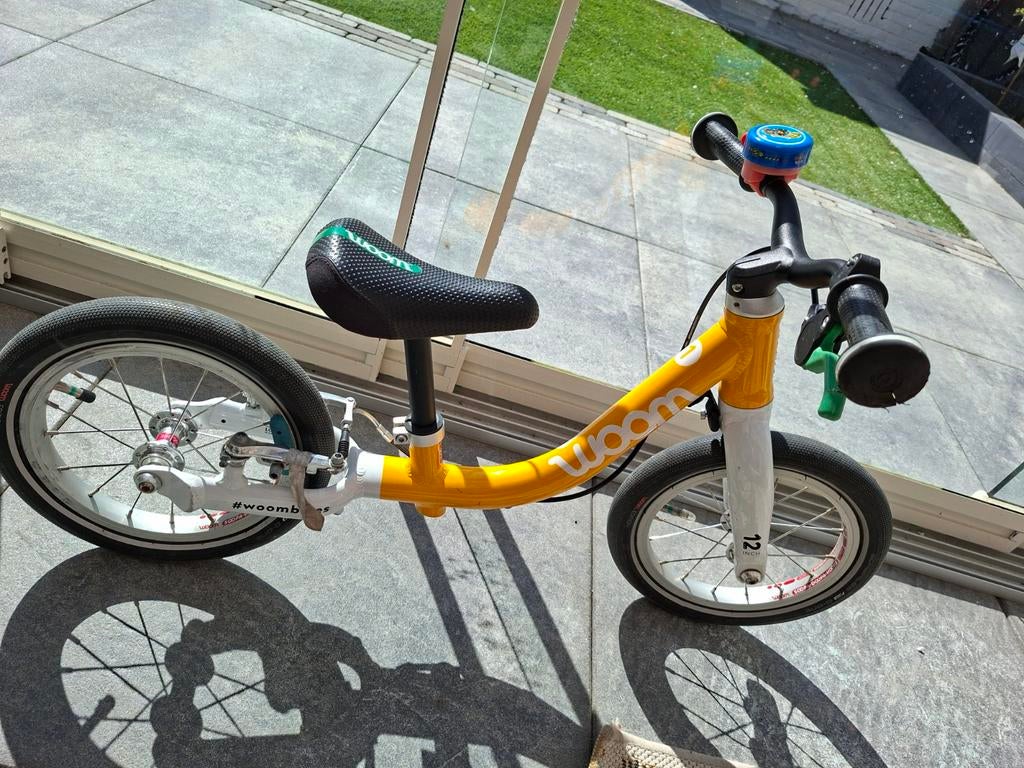 Woom 1 PLUS loopfiets - 14 inch - 3-5 jaar, Fietsen en Brommers, Fietsen | Kinderfietsjes, Velgrem, Ophalen of Verzenden, Woom