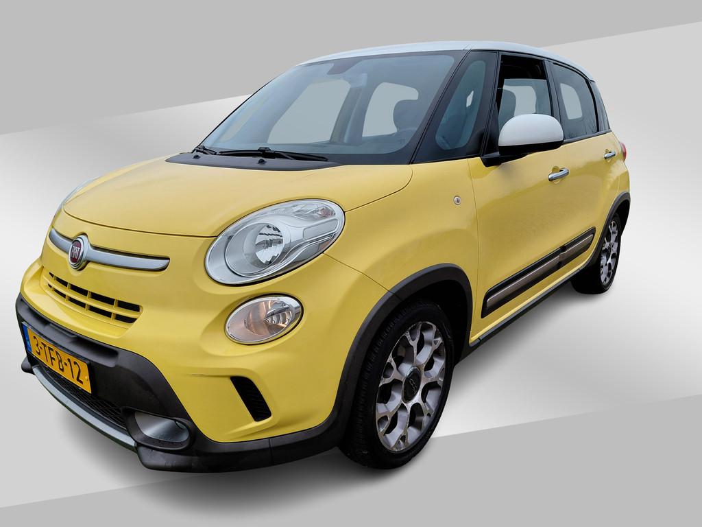 Fiat 500L 0.9 TwinAir Trekking (bj 2014), Auto's, Voorwielaandrijving, Gebruikt, Euro 6, Overige kleuren