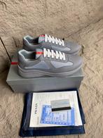 Prada Cups Grijs Sneakers – Maatrange 39-46, Ophalen of Verzenden, Overige kleuren, Sneakers of Gympen