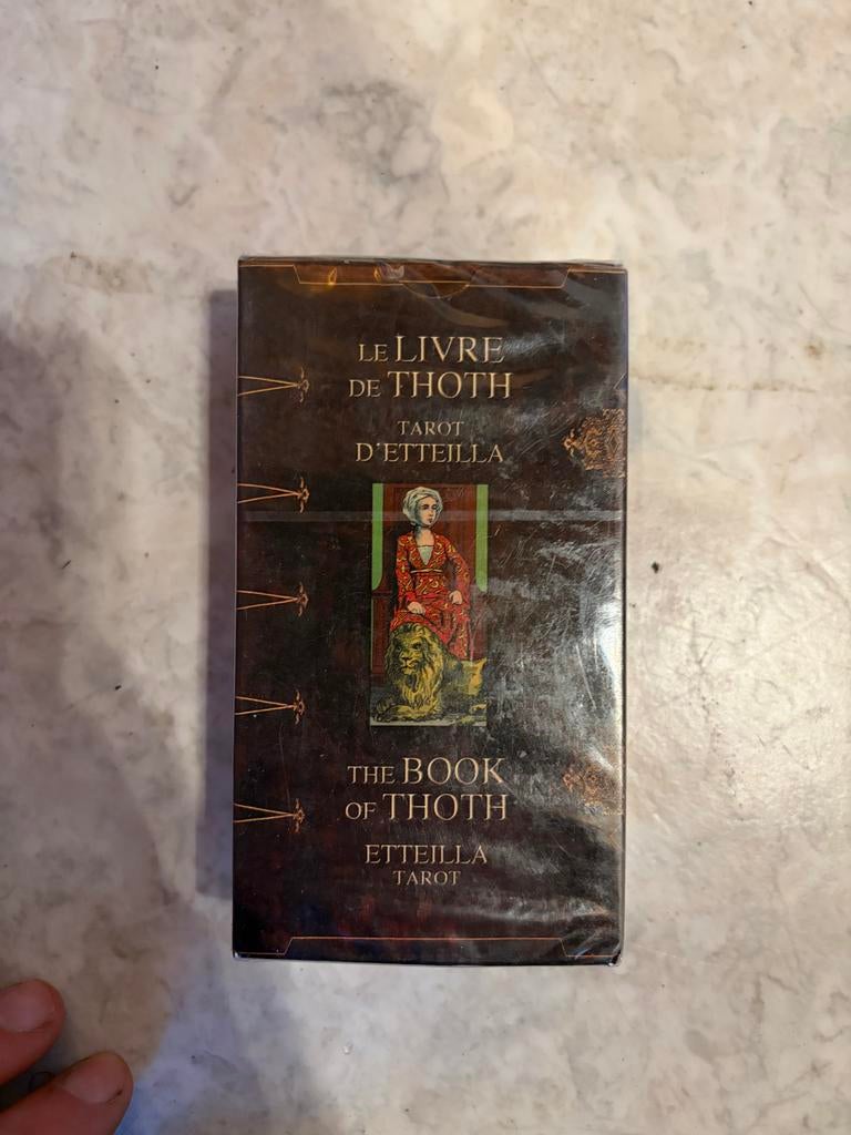 Le Livre de Thoth Tarot d'Etteilla - Nieuwe kaarten, Ophalen of Verzenden, Nieuw
