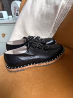 AGL mooie zwarte leren instappers mt 41 NIEUW, Nieuw, Ophalen of Verzenden, Instappers, Zwart