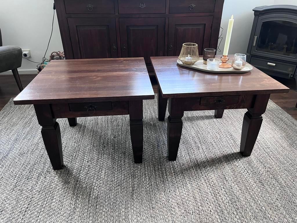 Salontafels, dressoir, tv kast, eettafel, Ophalen, 50 tot 100 cm, Vierkant, 50 tot 100 cm