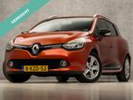 Renault Clio Estate 0.9 TCe Sport (NAVIGATIE, TREKHAAK, GETI, Auto's, Voorwielaandrijving, Stof, Zwart, Origineel Nederlands