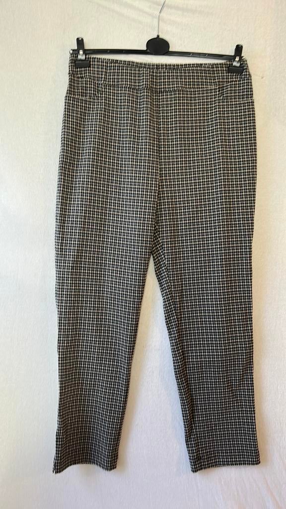 Mona Lisa trendy stretch broek 46, Verzenden, Zo goed als nieuw, Blauw, Broek of Spijkerbroek