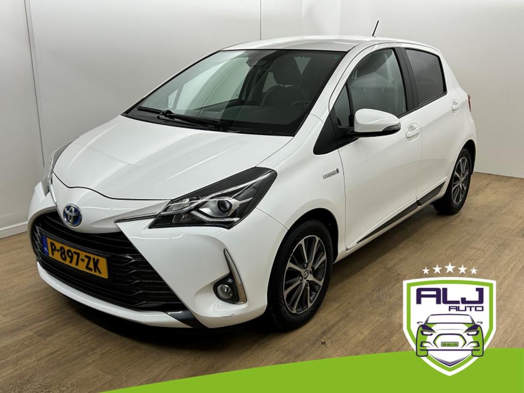 Toyota Yaris Occasion 1.5 Hybrid Dynamic | Wit | Tweedehands, Auto's, Euro 6, 4 cilinders, Lichtsensor, Wit