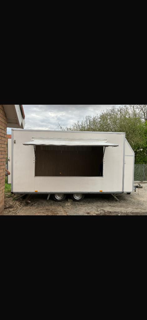 Verkoopwagen snackwagen patatwagen, Zakelijke goederen, Ophalen of Verzenden