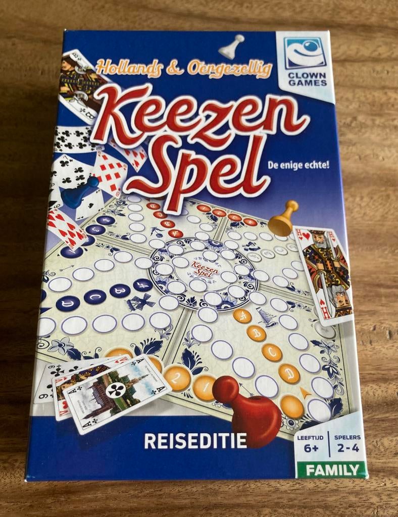 Keezen spel reiseditie (nieuw), Ophalen of Verzenden, Zo goed als nieuw