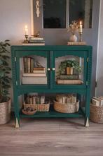 Antiek theekastje, Ophalen, 50 tot 100 cm, Zo goed als nieuw, Minder dan 100 cm