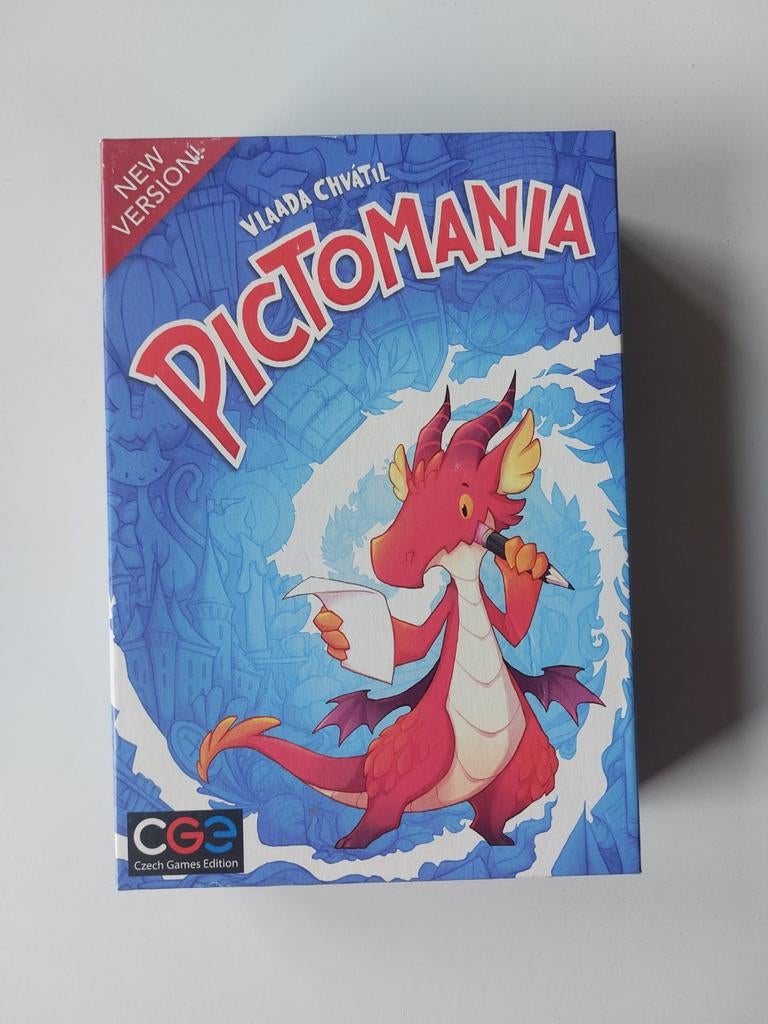 Pictomania bordspel, Vijf spelers of meer, Ophalen of Verzenden, Zo goed als nieuw, CGE (Czech Games Edition)