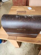 Antieke Singer Naaimachine met Houten Kap - Decoratief, Ophalen