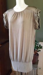 S'nob Snob mooie groene jurk M 38 40 | Gratis Verzenden !, Maat 38/40 (M), Verzenden, Zo goed als nieuw, Knielengte