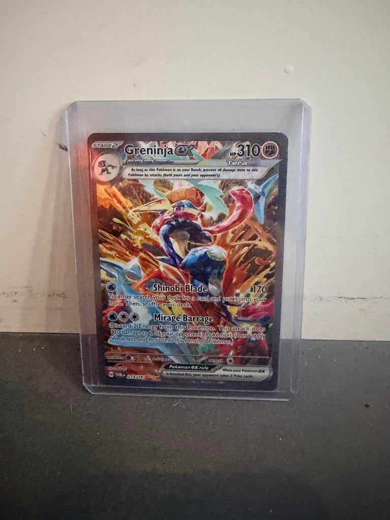 Grote Pokémon Kaartencollectie - Greninja EX en meer!, Ophalen of Verzenden, Zo goed als nieuw, Meerdere kaarten, Foil