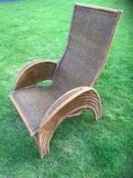 Rotan stoel, Huis en Inrichting, Fauteuils, Ophalen, Gebruikt, Minder dan 75 cm, Riet of Rotan