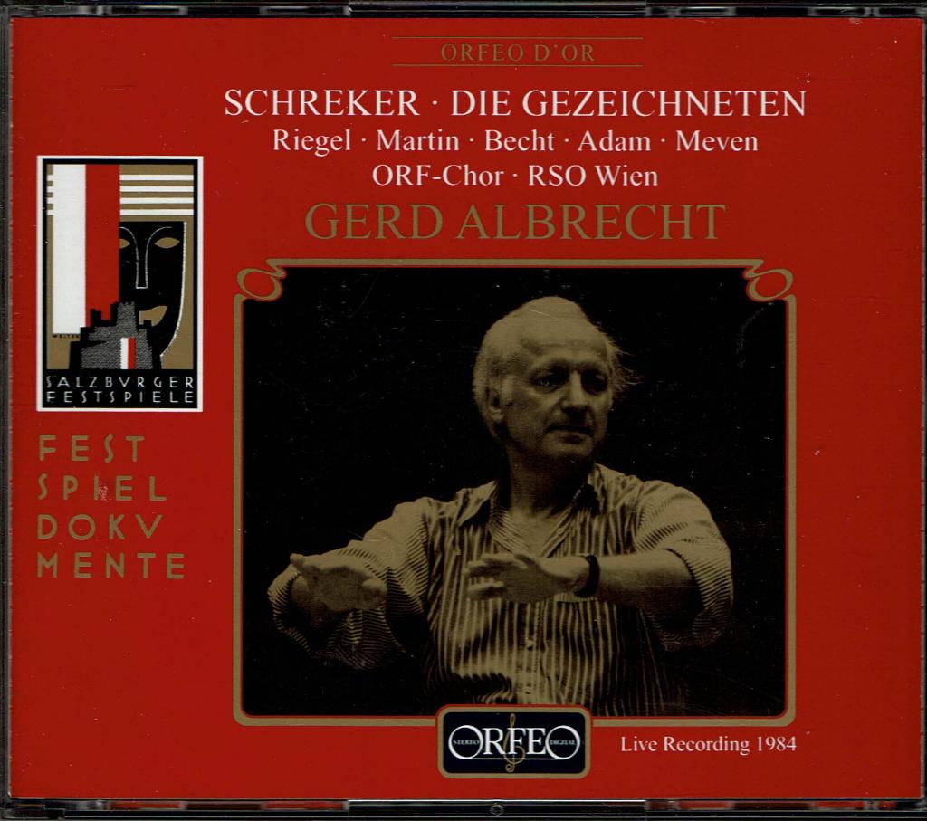 Franz Schreker, Die Gezeichneten, o.l.v. Gerd Albrecht, Ophalen of Verzenden, Modernisme tot heden, Gebruikt, Opera of Operette