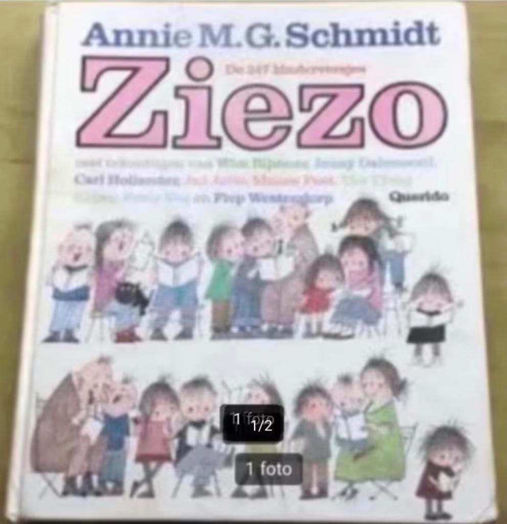 Ziezo,de 347 kinderversjes door Annie M.G.Schmidt, Ophalen of Verzenden, Gelezen, Fictie algemeen