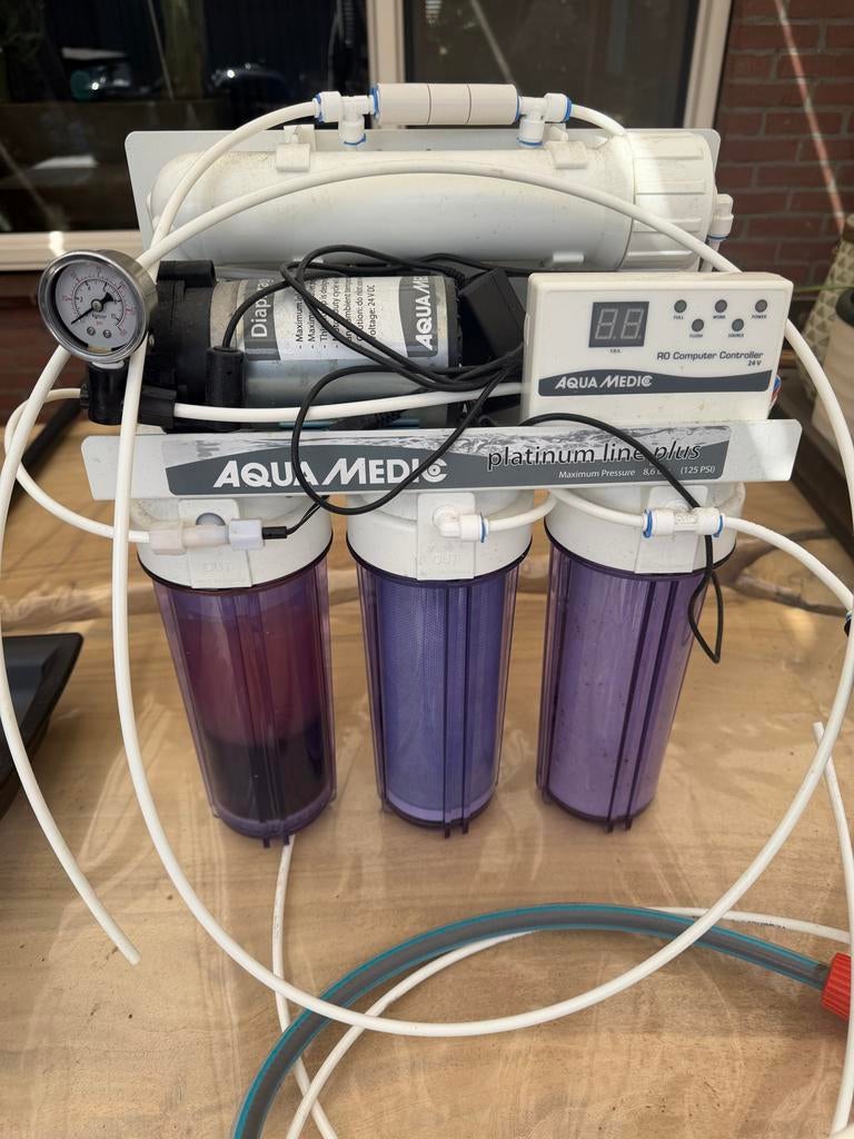 Aqaumedic omose filter 2op1, Ophalen