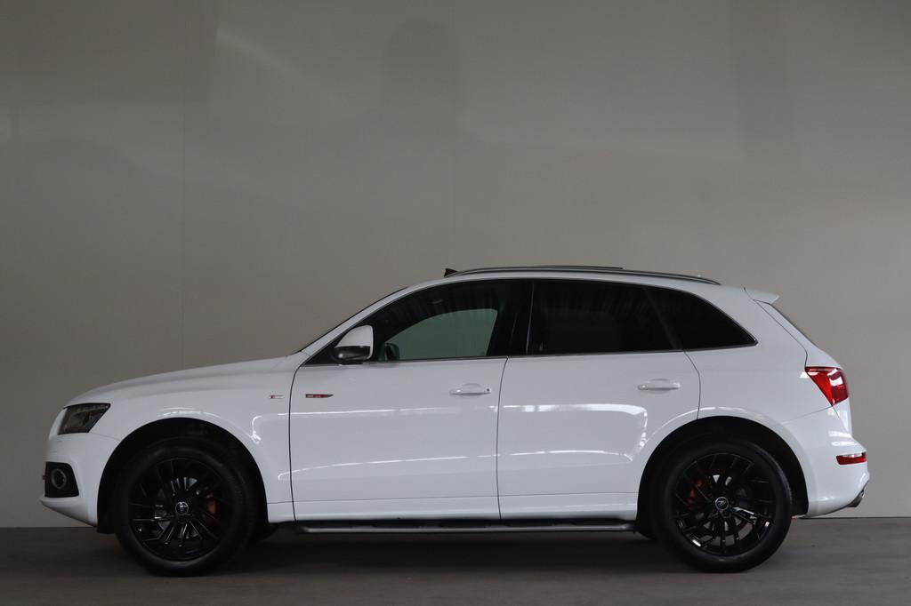 Audi Q5 3.2 FSI quattro Pro Line S B&O Edition Panoramadak I, Auto's, Euro 5, 1800 kg, Gebruikt, Wit