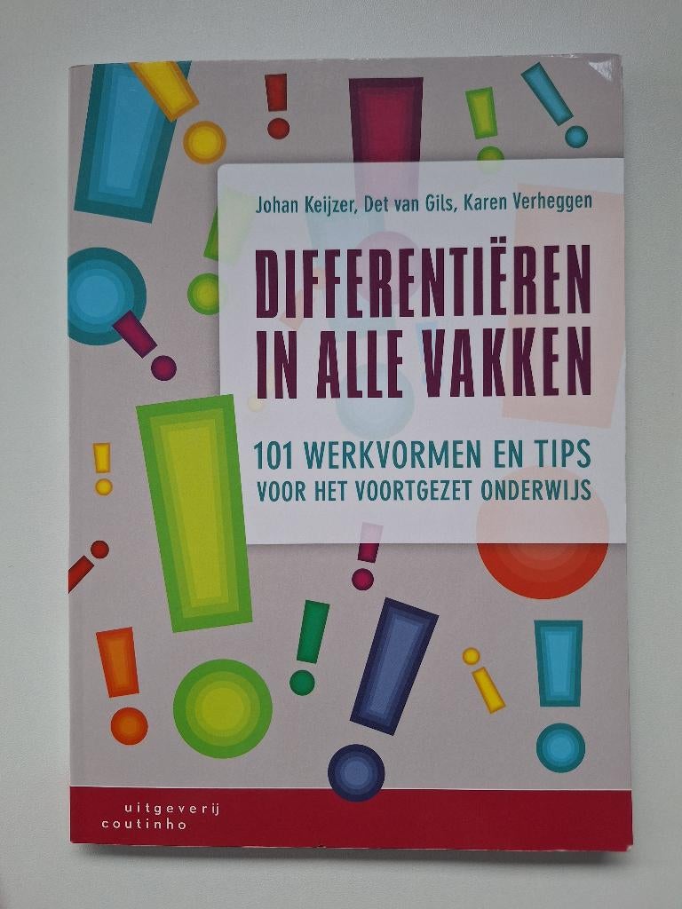 Differentiëren in alle vakken, Boeken, Studieboeken en Cursussen, Zo goed als nieuw, Gamma, HBO, Uitgeverij Coutinho