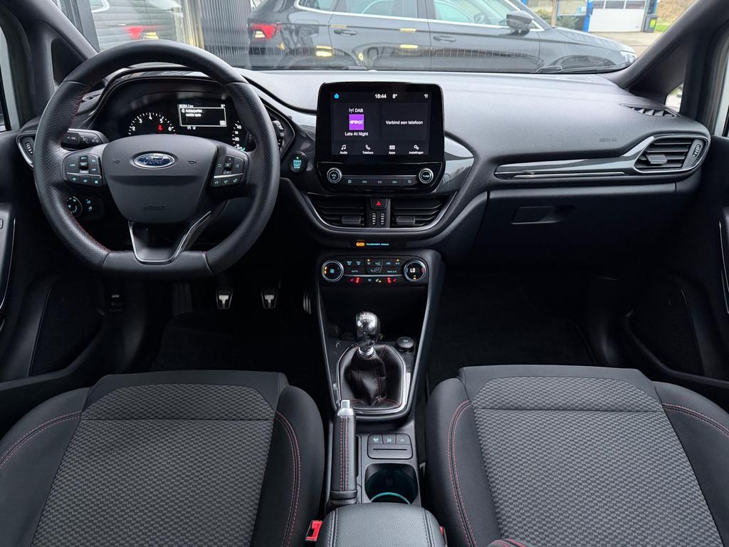 Ford Fiesta 1.0 EcoBoost ST-Line Black Pack Full Option CarP, Auto's, Voorwielaandrijving, Gebruikt, Zwart, 1064 kg
