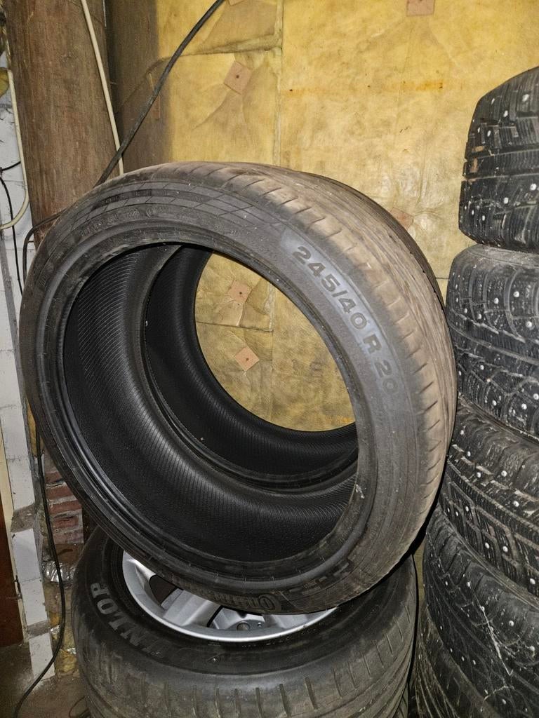Continental contisportcontact  245/40 R 20, Auto-onderdelen, Banden en Velgen, Ophalen of Verzenden, Band(en), Personenwagen, 20 inch