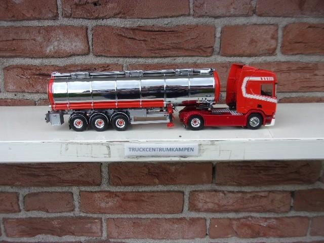 Tekno  Scania  Next  Gen  R 450  van  T.V.T., Hobby en Vrije tijd, Modelauto's | 1:50, Ophalen of Verzenden, Nieuw, Bus of Vrachtwagen