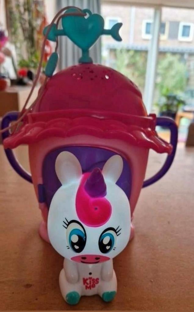 LumiLuvs Starlite Huisje | Nachtlampje + Eenhoorn, Kinderen en Baby's, Ophalen of Verzenden, Zo goed als nieuw, Lamp