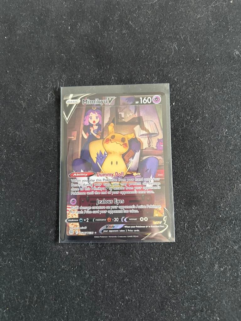 Mimikyu V Tg16- Brilliant stars Pokemon kaart, Ophalen, Zo goed als nieuw
