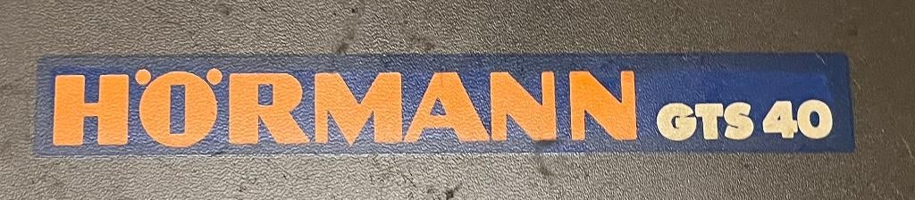 Hormann GTS- 40 poortopeneronderdelen, Ophalen, Gebruikt, 120 cm of meer, Garagedeur