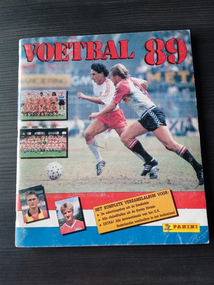 Compleet Panini Voetbal 1989 sticker verzamelalbum, Verzamelen, Sportartikelen en Voetbal, Zo goed als nieuw, Poster, Plaatje of Sticker
