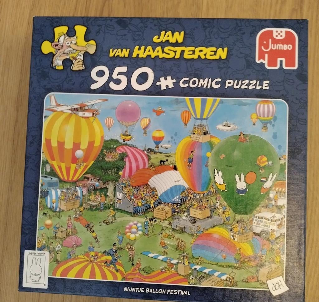 Jan van Haasteren puzzel 950 stukjes, Ophalen of Verzenden, 500 t/m 1500 stukjes, Zo goed als nieuw