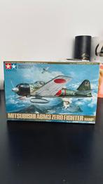 Tamiya Mitsubishi A6M3 Zero Fighter modelbouw, Overige merken, Nieuw, Ophalen of Verzenden, Groter dan 1:72