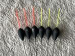 adv 562 / NIEUW set 6 dobbers TUBERTINI 1,50gr, Watersport en Boten, Ophalen of Verzenden, Nieuw, Dobber of Lood