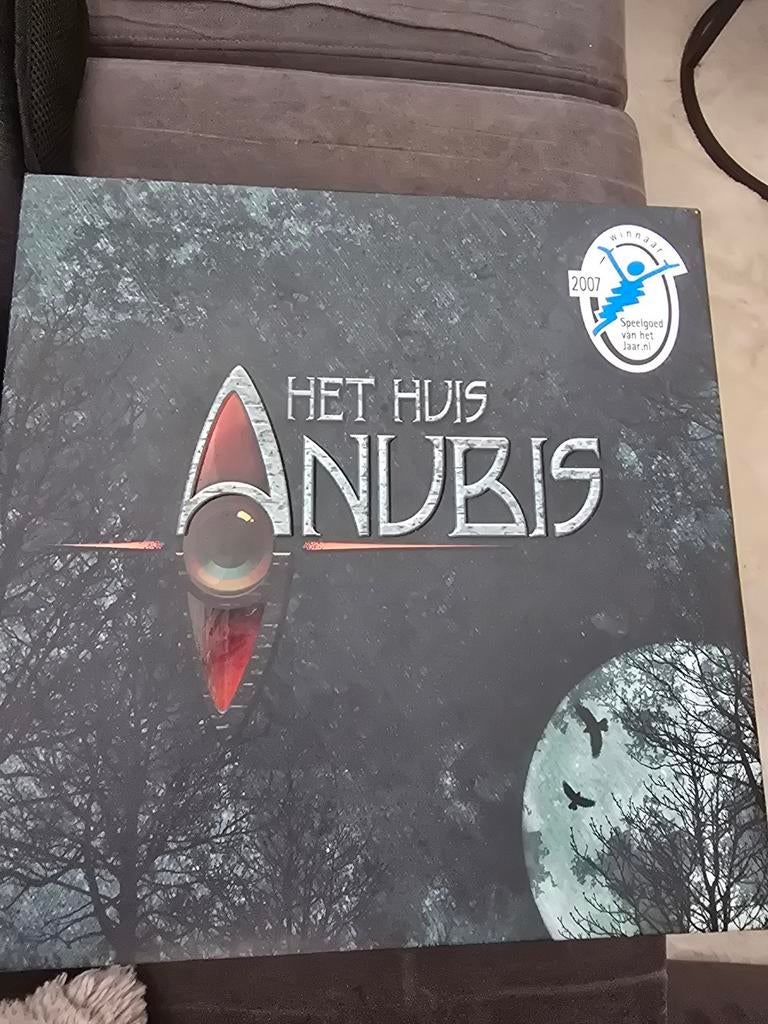 Het Huis Anubis bordspel, Hobby en Vrije tijd, Gezelschapsspellen | Bordspellen, Drie of vier spelers, Ophalen of Verzenden, Zo goed als nieuw