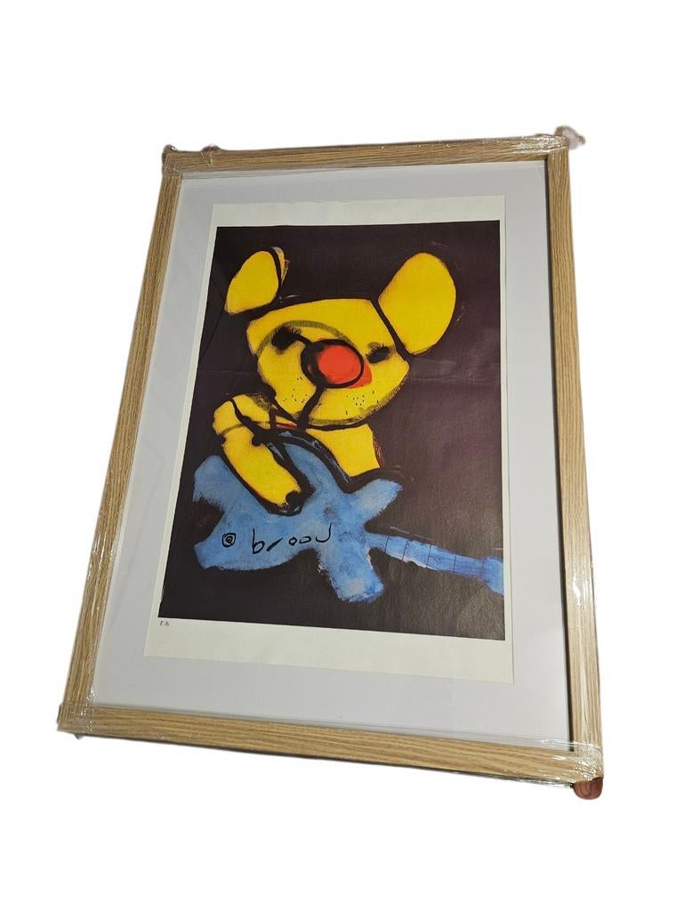 Herman Brood lithografie, Ophalen of Verzenden