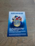 Disneyland Paris magical moments festival flyer. 2012., Verzamelen, Ophalen of Verzenden, Mickey Mouse, Zo goed als nieuw, Plaatje of Poster