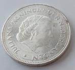 Zilveren 10 gulden Juliana 1970, Koningin Juliana, Zilver, Ophalen of Verzenden, Losse munt