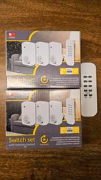 Flamingo stekkers met afstandsbediening - 6 stuks, Ophalen of Verzenden, Zo goed als nieuw, Stopcontact