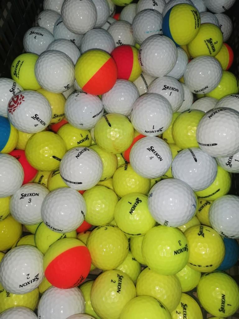 Srixon q star golfballen AAAA kwaliteit 50 stuks super deal, Ophalen of Verzenden, Zo goed als nieuw, Bal(len)