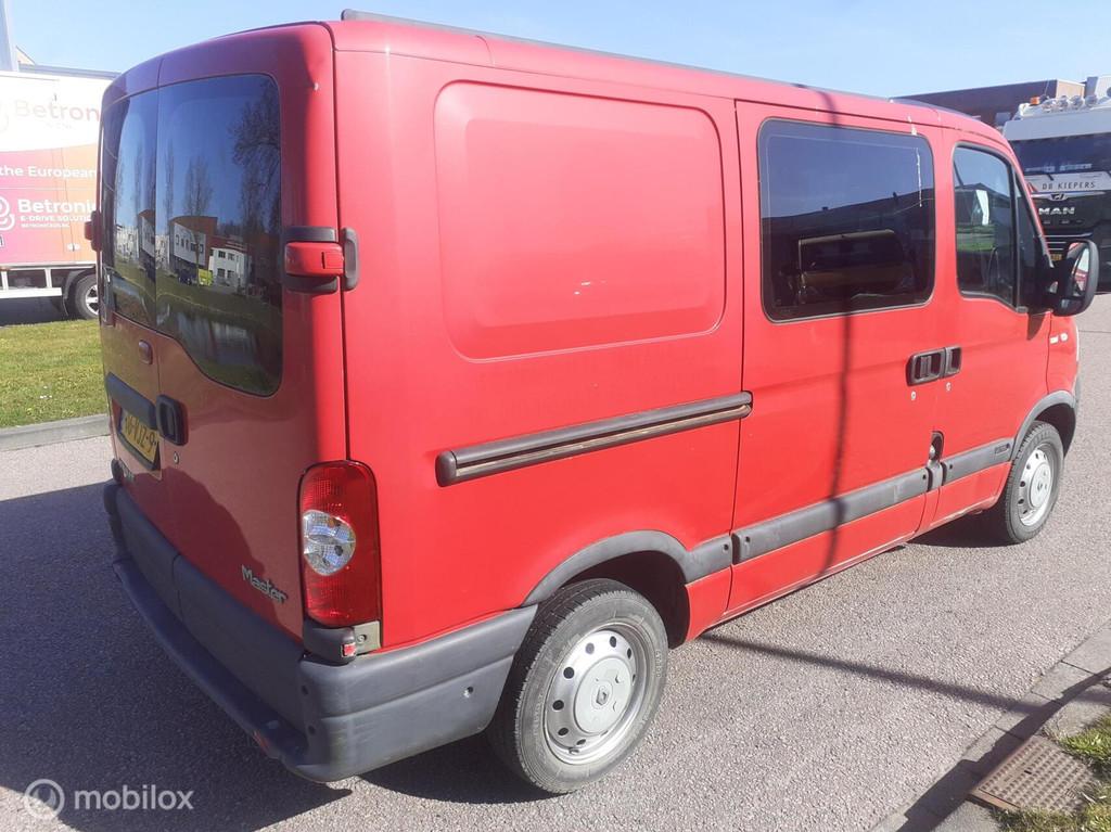 Renault Master T28 2.5 dCi L1H1 DC DUBBEL CABINE AUTOMAAT, Automaat, 101 pk, Gebruikt, 4 cilinders