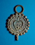 Medalion - Middeleeus - Bodemvondst, Verzenden, Goud, Hanger, Verguld